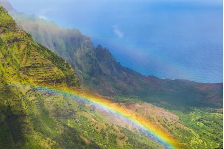 a view of a rocky mountain