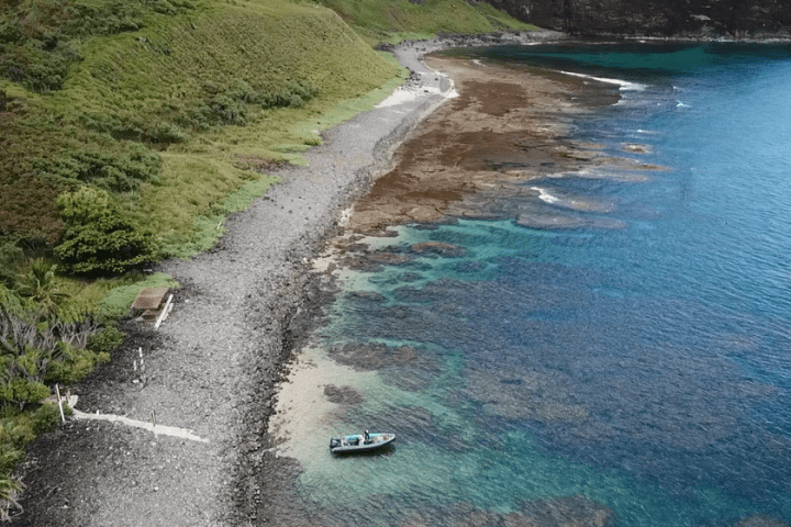 na pali coast aerial view