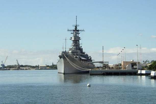 a large ship in a body of water