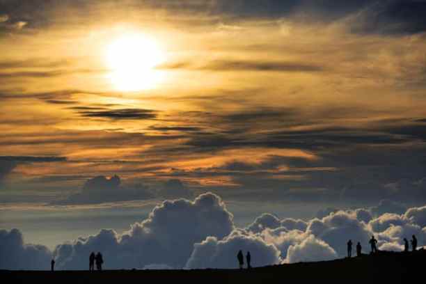 a group of clouds in the sky