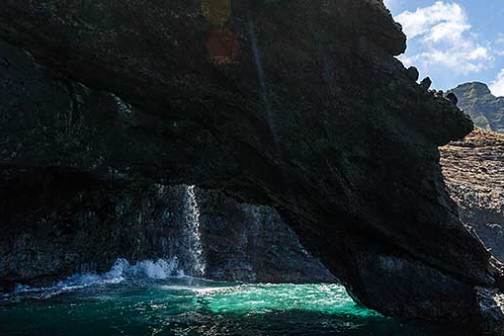 a close up of a rock mountain