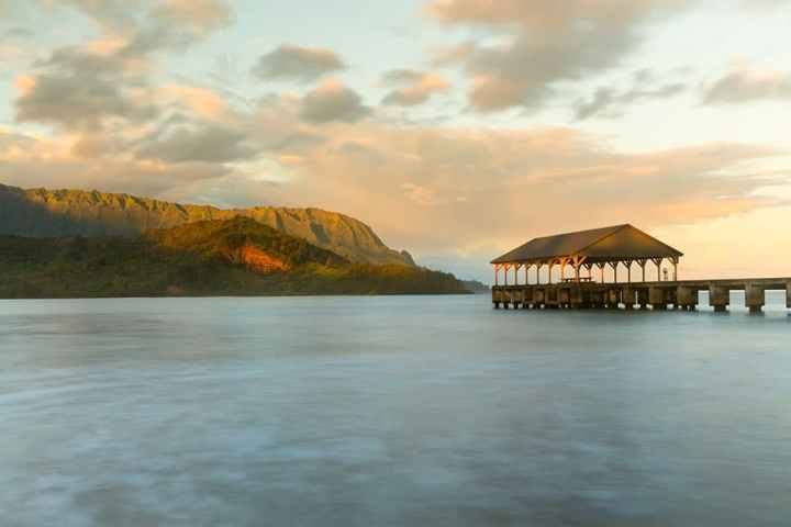 a large body of water