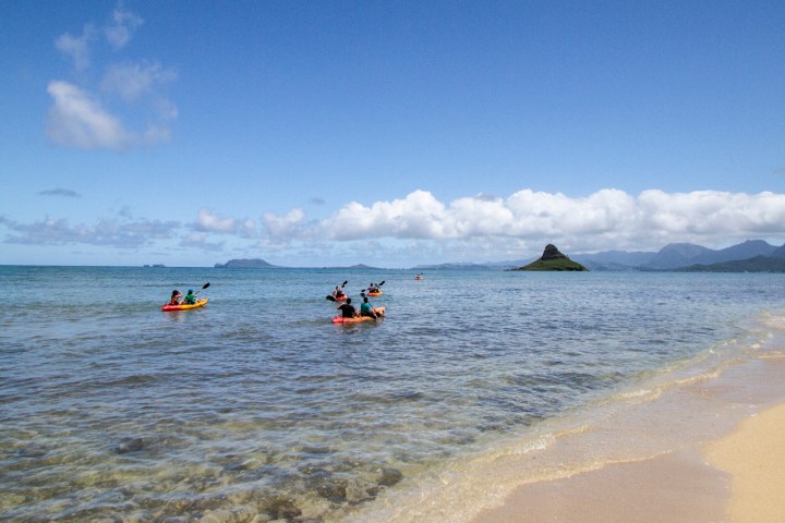 a boat on a body of water