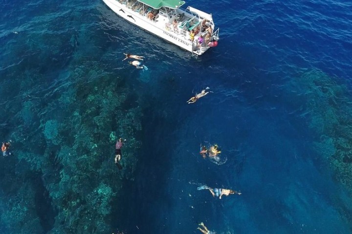 a small boat in a body of water